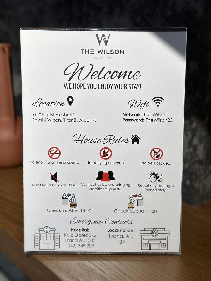 The Wilson Tirana Hotel Ngoại thất bức ảnh